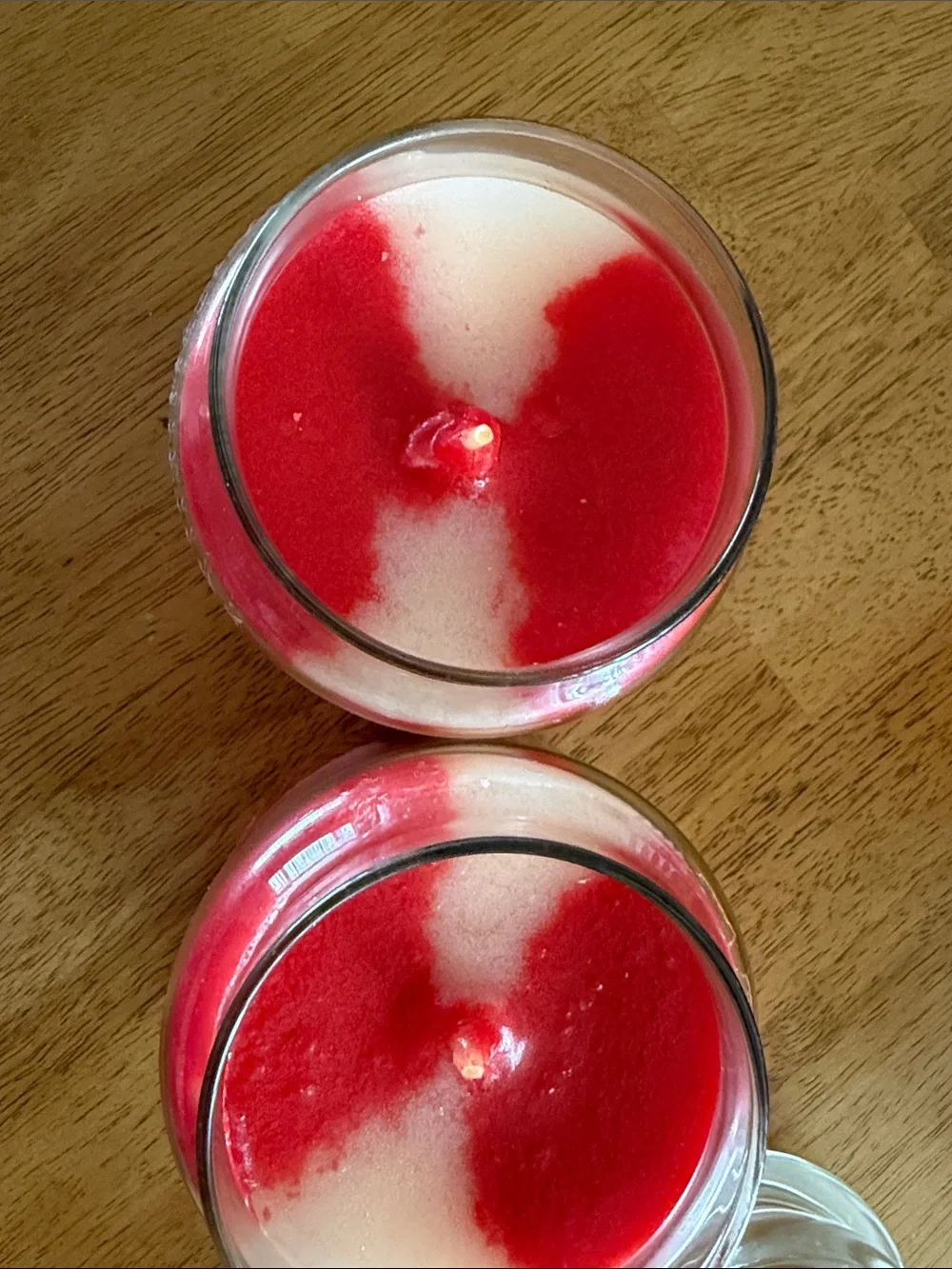 Yankee Candle Swirl Medium Jars Let it Snow New 2 jars